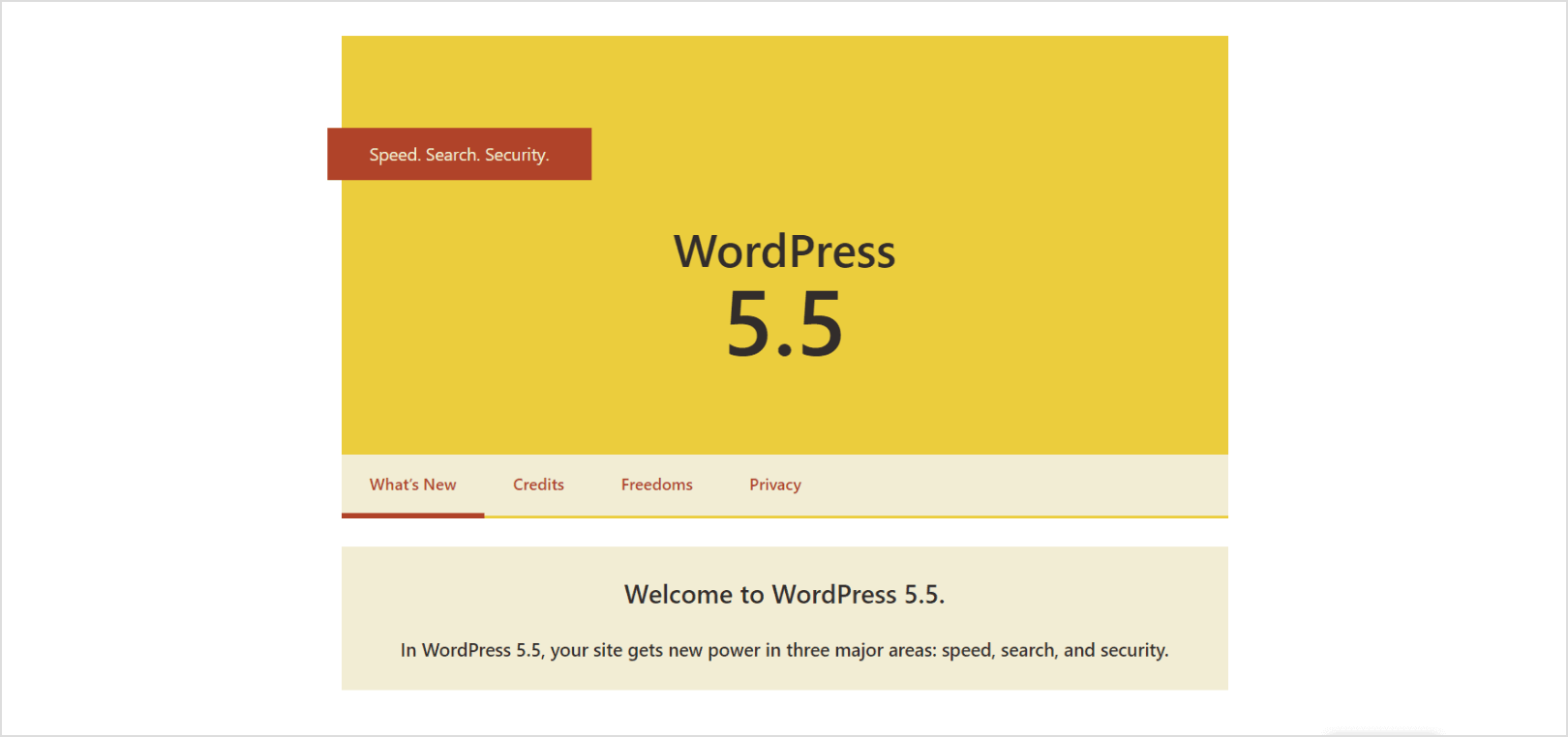 WordPress 5.5 arrive code name “Eckstine”